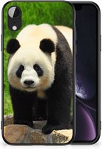 Smartphone Hoesje Geschikt voor iPhone XR Bumper Hoesje met Zwarte rand Panda