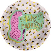 Folieballon Panter Happy Birthday - 45cm