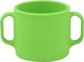GREEN SPROUTS - Siliconen oefenbeker - Groen