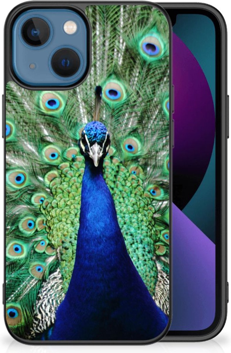 Apple iPhone 13 Dierenprint Telefoonhoesje Pauw