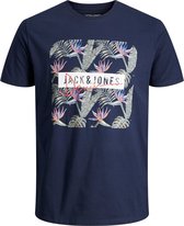 Jack & Jones T-shirt Shape Navy - maat 3xl