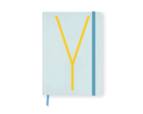 Monogram Notebook - Eerste Notebook - Gepersonaliseerde Luxe - Letter Notebook Y