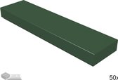 LEGO Tegel 1x4, 2431 Donkergroen 50 stuks