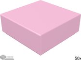 LEGO Tegel 1x1, 3070b Fel roze 50 stuks