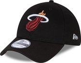 New Era Miami Heat NBA Core Black 39THIRTY Cap S/M