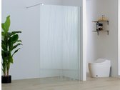 Shower & Design Wand voor inloopdouche DANNA met zeefdruk - 140 x 200 cm L 140 cm x H 200 cm x D 0.8 cm