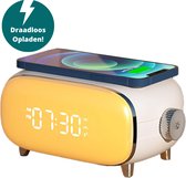 Ease Electronicz Wake up light - Digitale wekker - Slaaphulp met Draadloze oplader - Nachtlamp - Wekker met licht - Lichtwekker