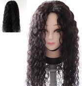 Pruik - 100% human hair - Loose curls   22inch