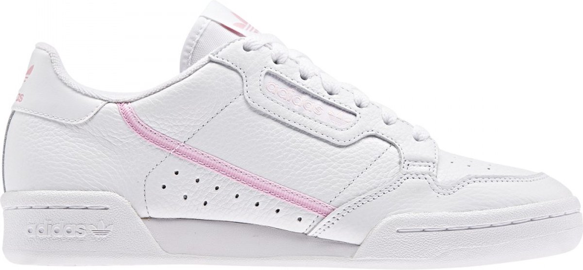 adidas Continental 80 W Dames Sneakers - Ftwr White/True Pink/Clear Pink -  Maat 37 1/3 | bol.com