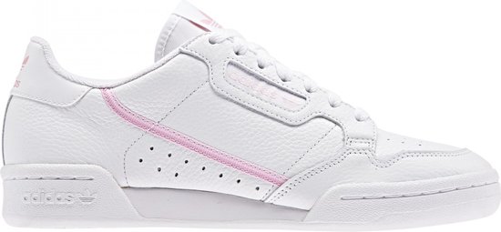 adidas Continental 80 W Dames Sneakers - Ftwr White/True Pink/Clear Pink -  Maat 37 1/3 | bol.com