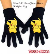 Handschoenen van Pokemon Pikachu Zwart