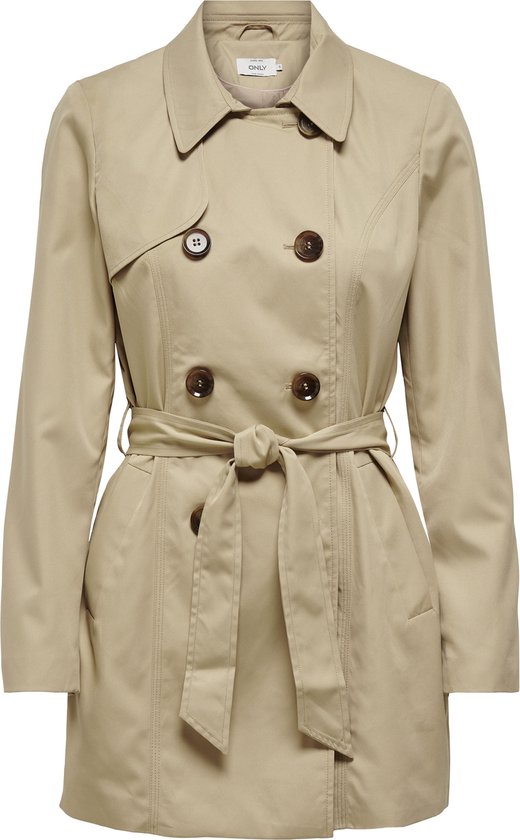 ONLY ONLVALERIE TRENCHCOAT OTW NOOS Dames Jas - Ginger Root