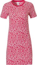 Rebelle - Happy Hearts - Nachthemd - Rood - Maat 48