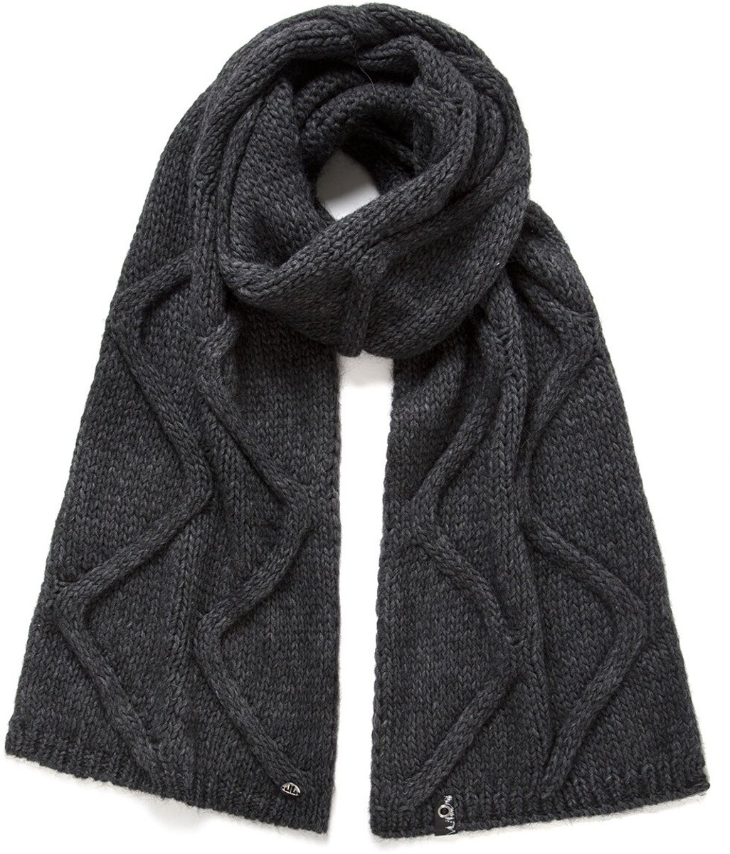 Jail Jam - Screw Scarf - Grijze Sjaal - One Size - Grijs