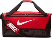 Nike - Brasilia Duffel Medium - Rode Sporttas - One Size - Rood