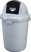 Prullenbak met pushdeksel - 100 liter