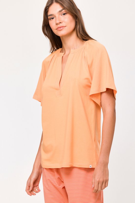 Pyjama Woody pour femme - orange - 251-10-SIL-Z/519 - taille M