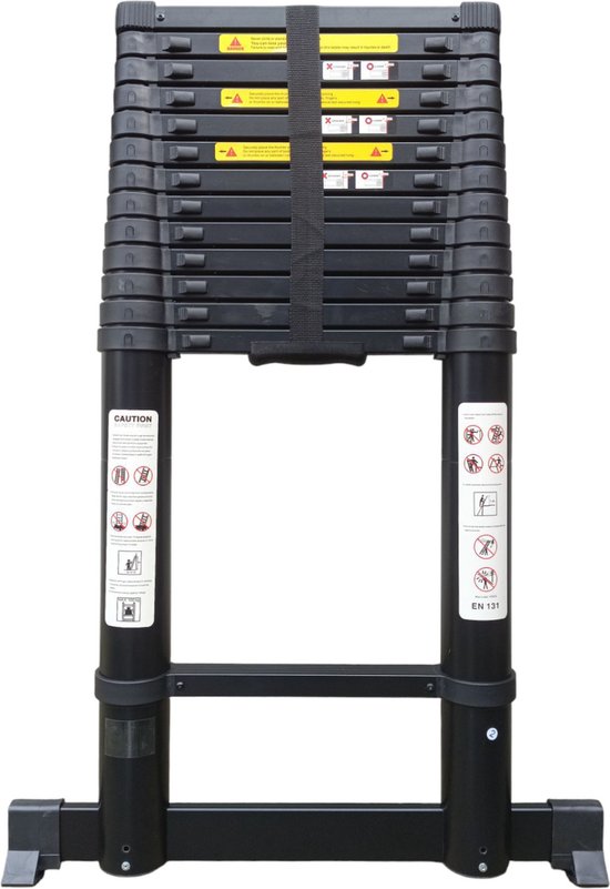 SCT - Ladder Telescoopladder 5,4M - Telescopische ladder Vouwladder