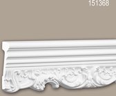 Wandlijst 151368 Profhome Lijstwerk Sierlijst Frieslijst neo-renaissance stijl wit 2 m