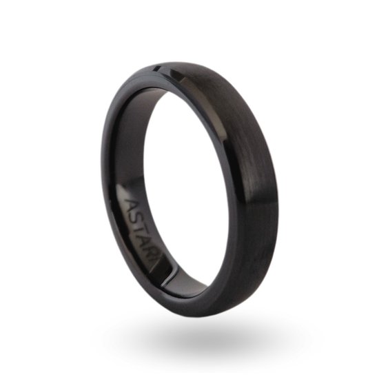 ASTARI® Atlantis - Anillo de Pago - Pago sin Contacto - Cerámica - NFC - Portátil - Gadget - Anillos - Sin Carga - Impermeable - Unisex - Portátiles - Cartera (Negro Cepillado, 6 ASTARI® Atlantis - Anillo de Pago - Pago sin Contacto - Cerámica - NFC - Portátil - Gadget - Anillos - Sin Carga - Impermeable - Unisex - Portátiles - Cartera (Negro Cepillado, 6