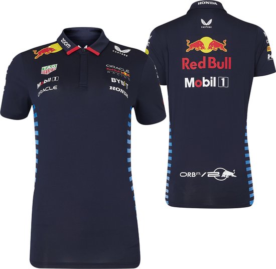Dames - Team Polo 2024 - Red Bull Racing L - Max Verstappen van Red Bull Racing — afbeelding 3