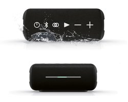 Bluetooth Speaker Luidspreker - Long Broadcast - Zwart - 10 watt- geschikt voor smartphone, mp3 en tablet- bluetoothspeaker- draadloos- draadloze speaker- box- draadloze box