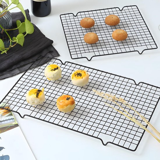 Sharplace Backgitter 40x60cm - Kühlregal Für Backwaren & Grillen