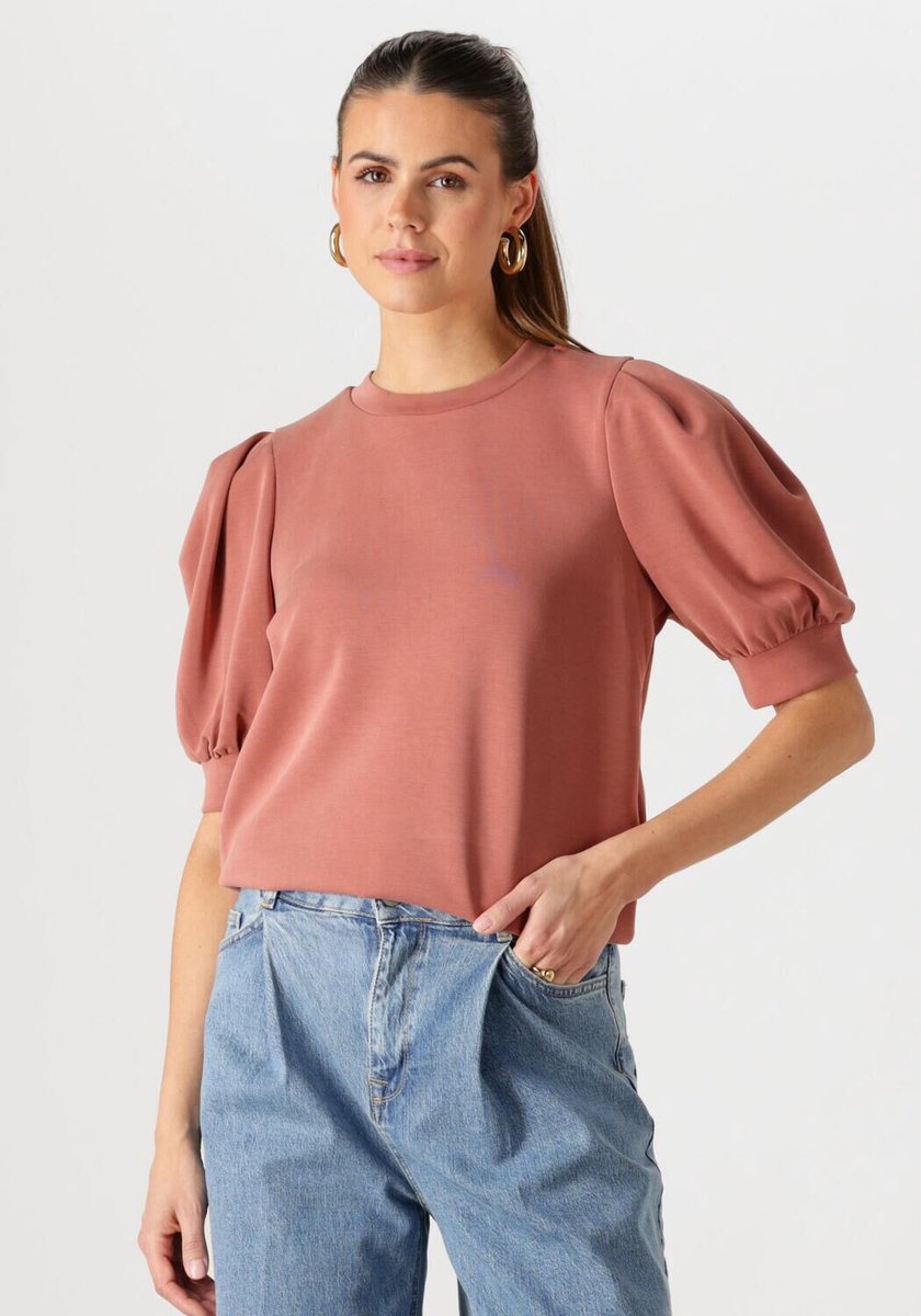 Notre-V Nv-frigie Tops & T-shirts Dames - Shirt - Roze - Maat XL
