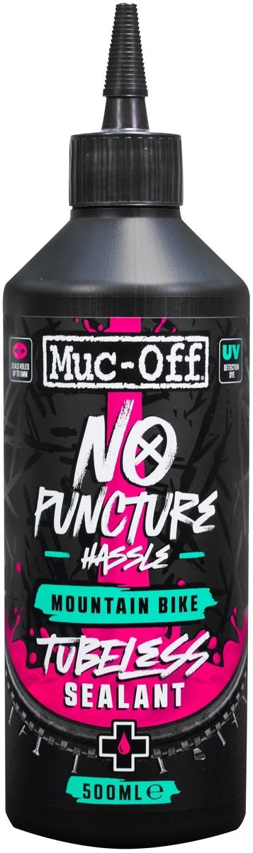 Muc-Off No Puncture Hassle - Tubeless Sealant - Bandenafdichtmiddel - 500ml - Met UV-detectie - Voor MTB