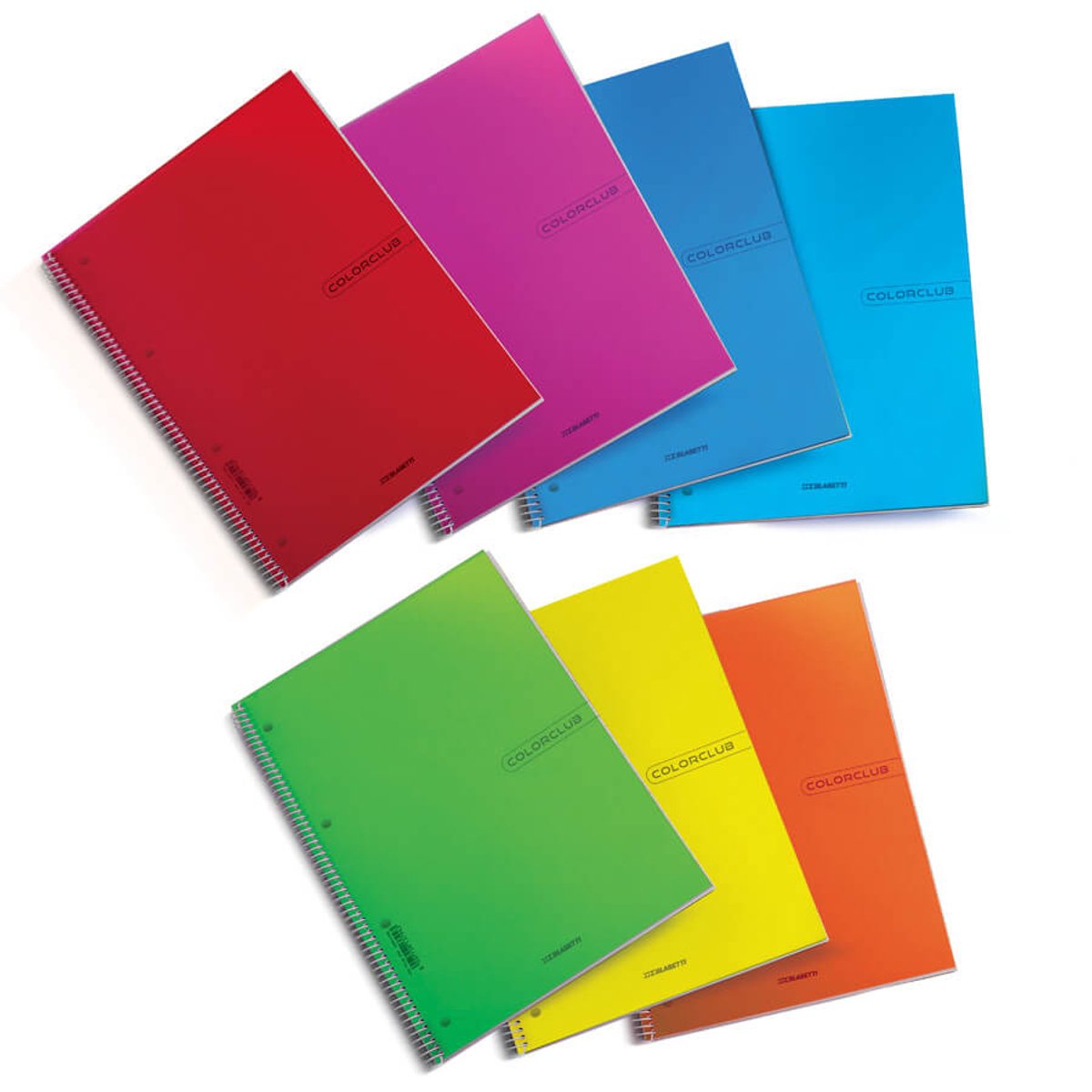 Blasetti 6521 schrijfblok & schrift A5+ 70 vel Verschillende kleuren