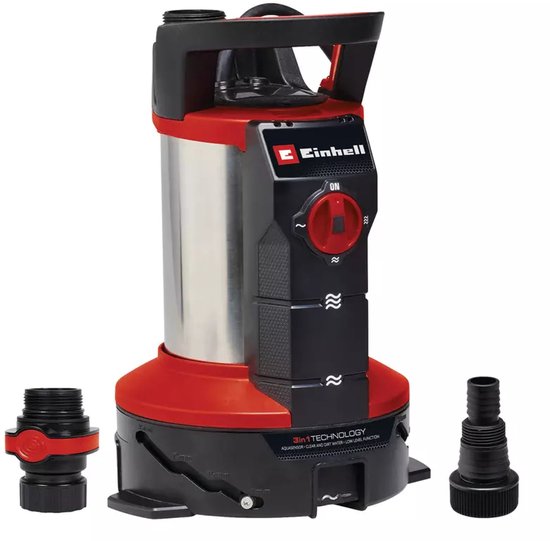 Einhell Elektrische Vuilwaterpomp GE-DP 7935 N-A LL - 790 W - 19500 l/u - Vuil tot Ø35 mm - Afzuigend tot 1 mm - Verstelbaar voor vuil en schoon water - Traploos instelbare vlotterschakelaar