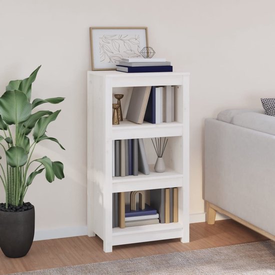 TV-meubel Aan De Wand, Hangende TV-plank, Wandkast, Wandplank Met 3 Vakken Zwevend Wandmontage Ruimtebesparend Wit Ltv104w01