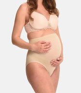 Mamsy - Seamless zwangerschaps Slip met shapewear effect - Beige - M/L