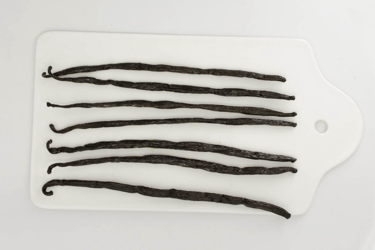 Goedkoopste Vanillestokjes 18cm - Premium Bourbon Madagaskar - 3 bonen (ongeveer 10-12g