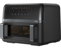 MOVA Tech FD20 PRO Dubbel 9 l Vrijstaand 2700 W Heteluchtfriteuse Zwart
