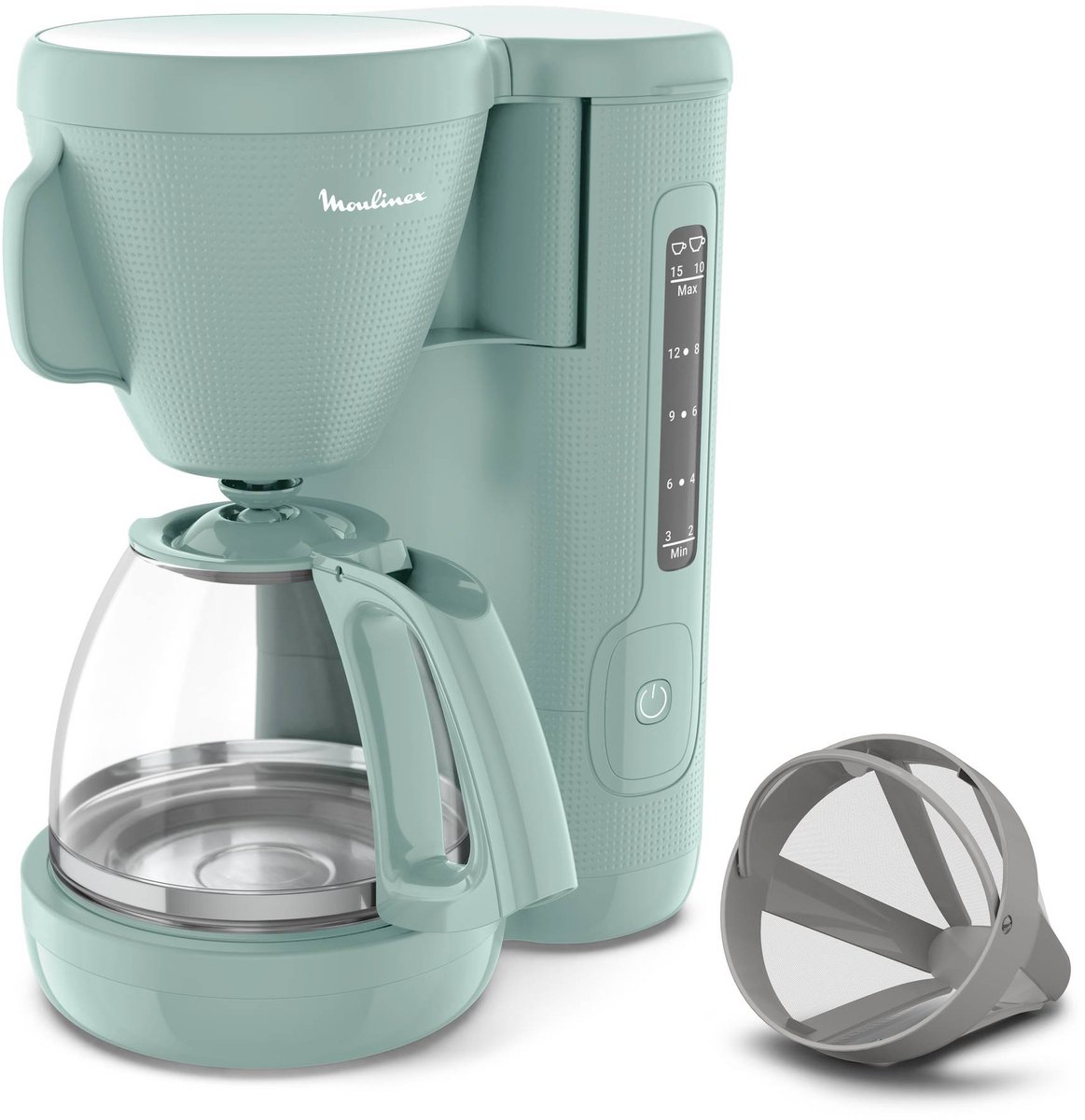 Moulinex Morning FG2M1310 - Filterkoffiezetapparaat - 125L - Warmhoudfunctie - Groen