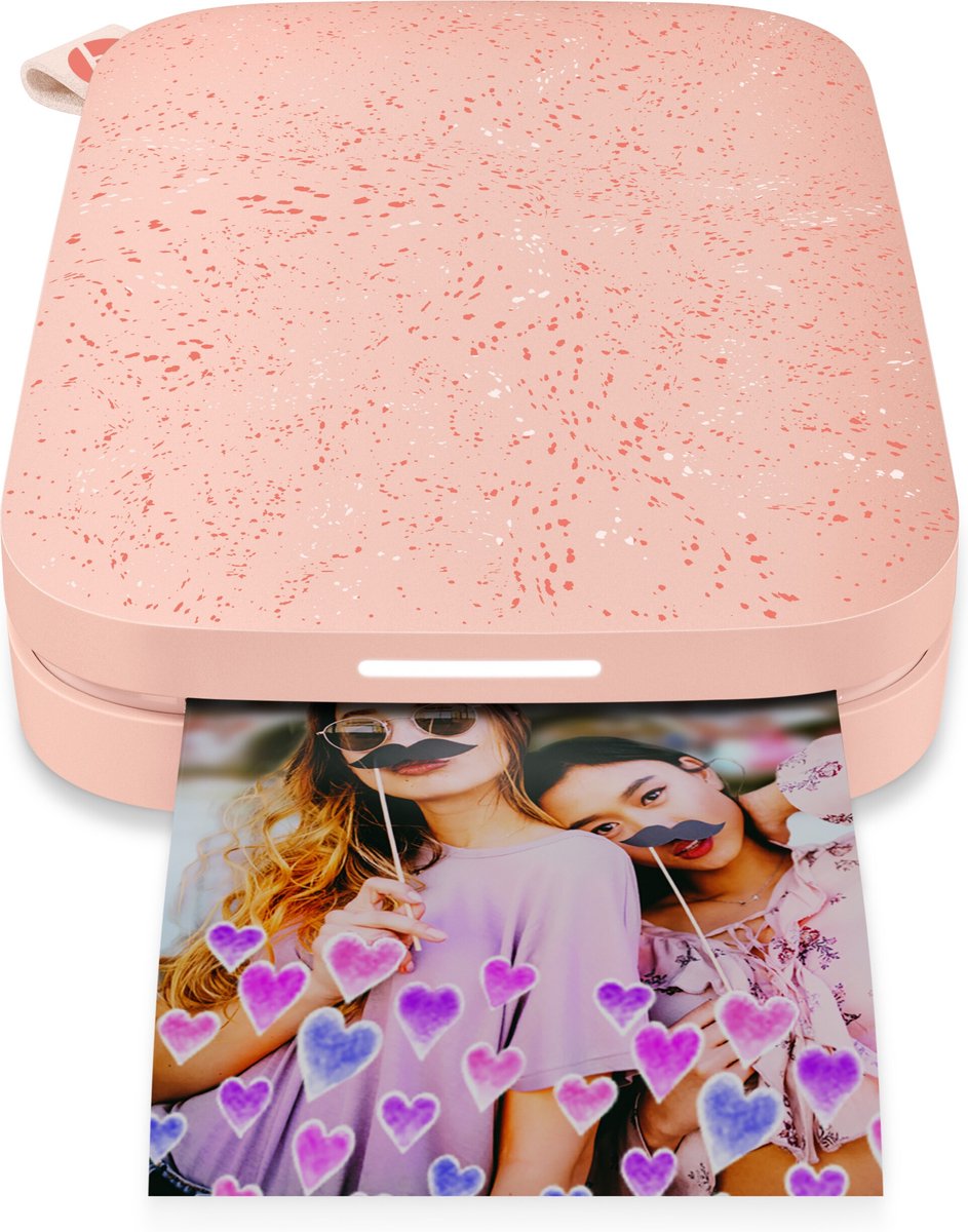 HP Sprocket New Edition - Mobiele Fotoprinter - Blush