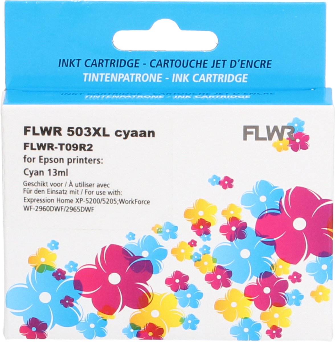 FLWR - Cartridges / Epson 503XL / cyaan / Geschikt voor Epson