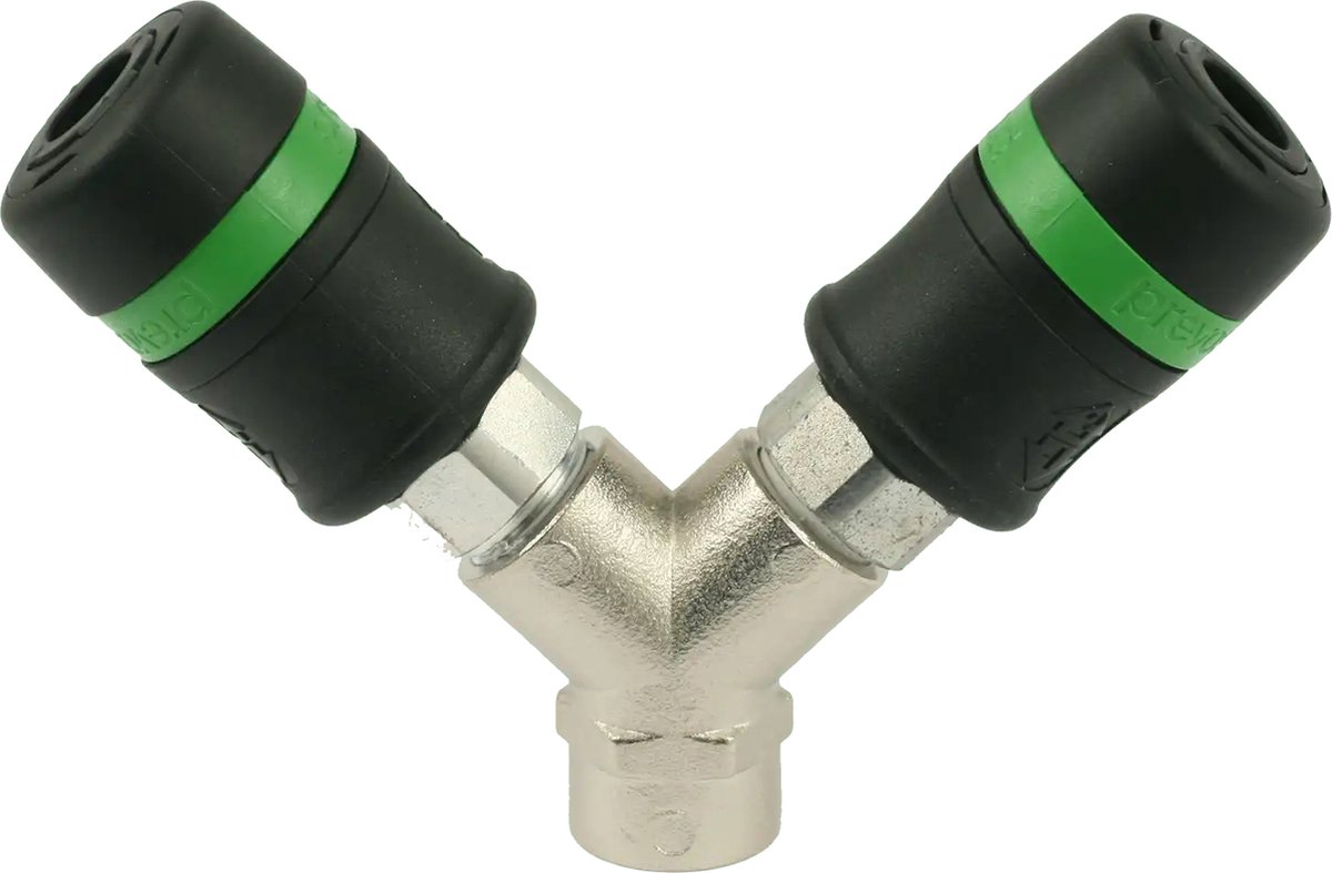 Prevost ESG Y-Stuk Snelkoppeling 8mm Binnendraad 1/2''