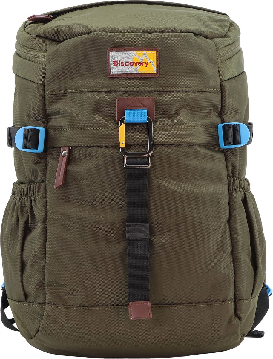 Discovery Rugzak voor 15 inch laptop | Rugtas - Icon - D00723 - Khaki - Khaki