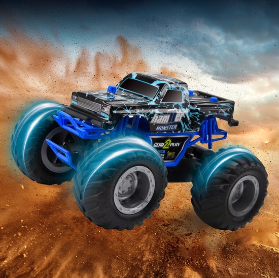 Gear2Play RC Monster Hammer Monstertruck 1:24 - Big Wheels