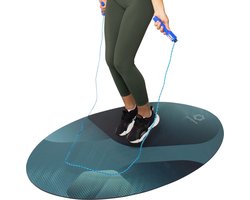 Springtouw mat - Jump Rope Mat - Absorbeert Schokken en Helpt Blessures te Voorkomen - Indoor & Outdoor Springmat - Springtouwmat - Springmat - Jumpmat - Jumpropemat - Speedrope Mat