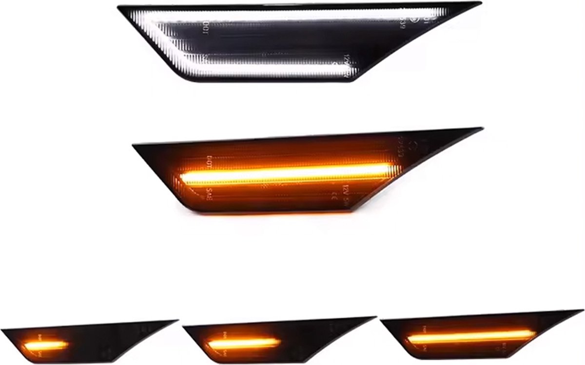 SK-Import Richtingaanwijzer Lampen Dynamisch LED Smoke Glas Honda Civic