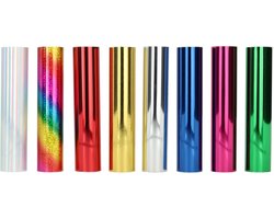 Crafts&Co Hot Foil Folie voor de Hot Foil Applicator - 8-pack Compleet