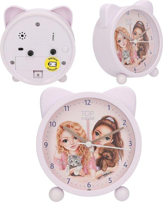 Depesche - TOPModel wekker met oortjes - KITTY and DOGGY