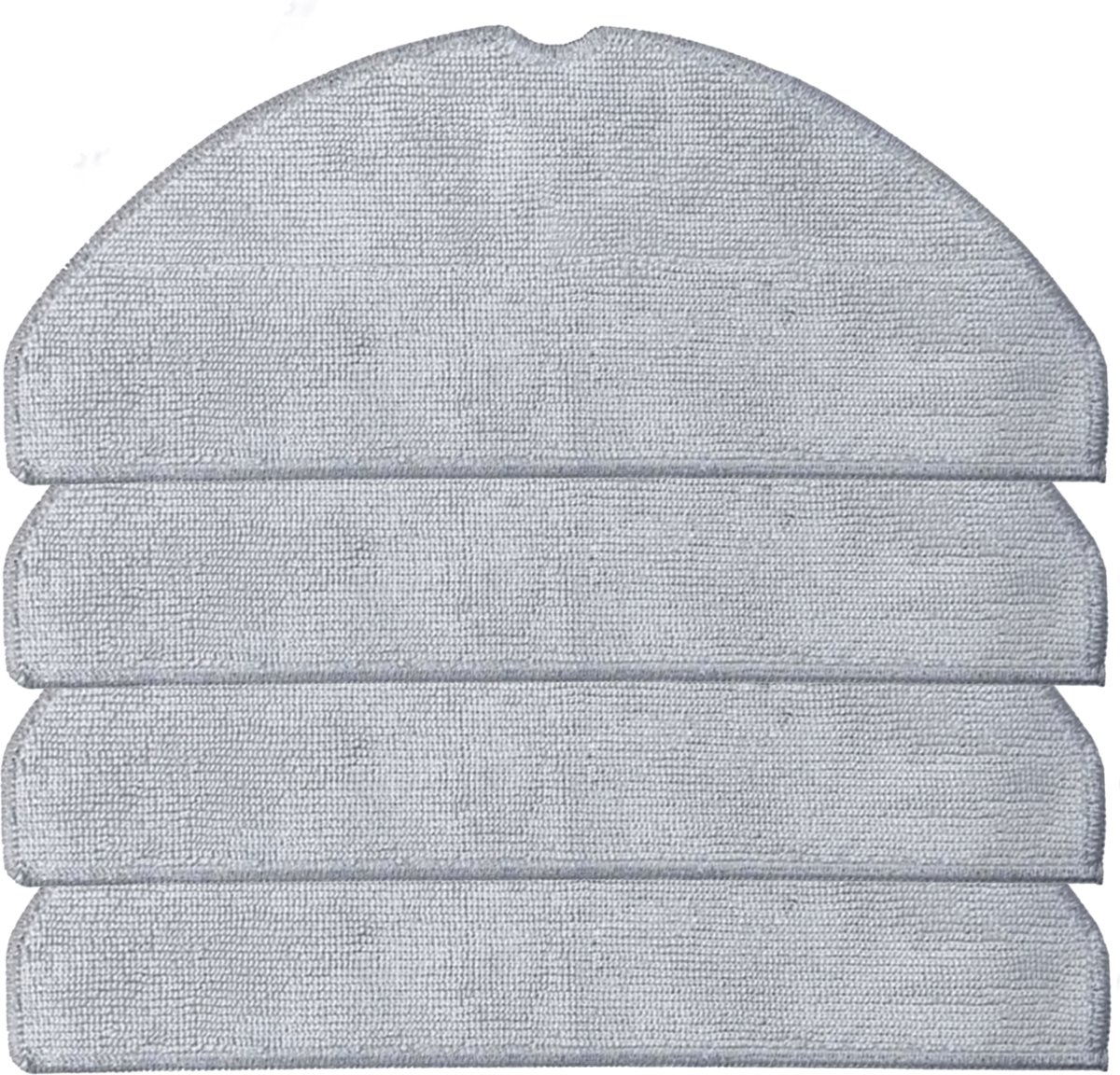 4x dweilen geschikt voor Eufy G50 Hybrid / L60 Hybrid / L60 Hybrid SES - mop pads