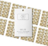 Gelzz Soft Gel Press On Lijmstickers - -Transparante kleur -