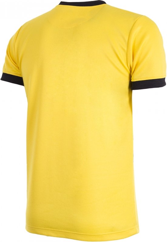 COPA - Berchem Sport 1982 - 83 Maillot de Football Rétro - Hommes - Jaune - M