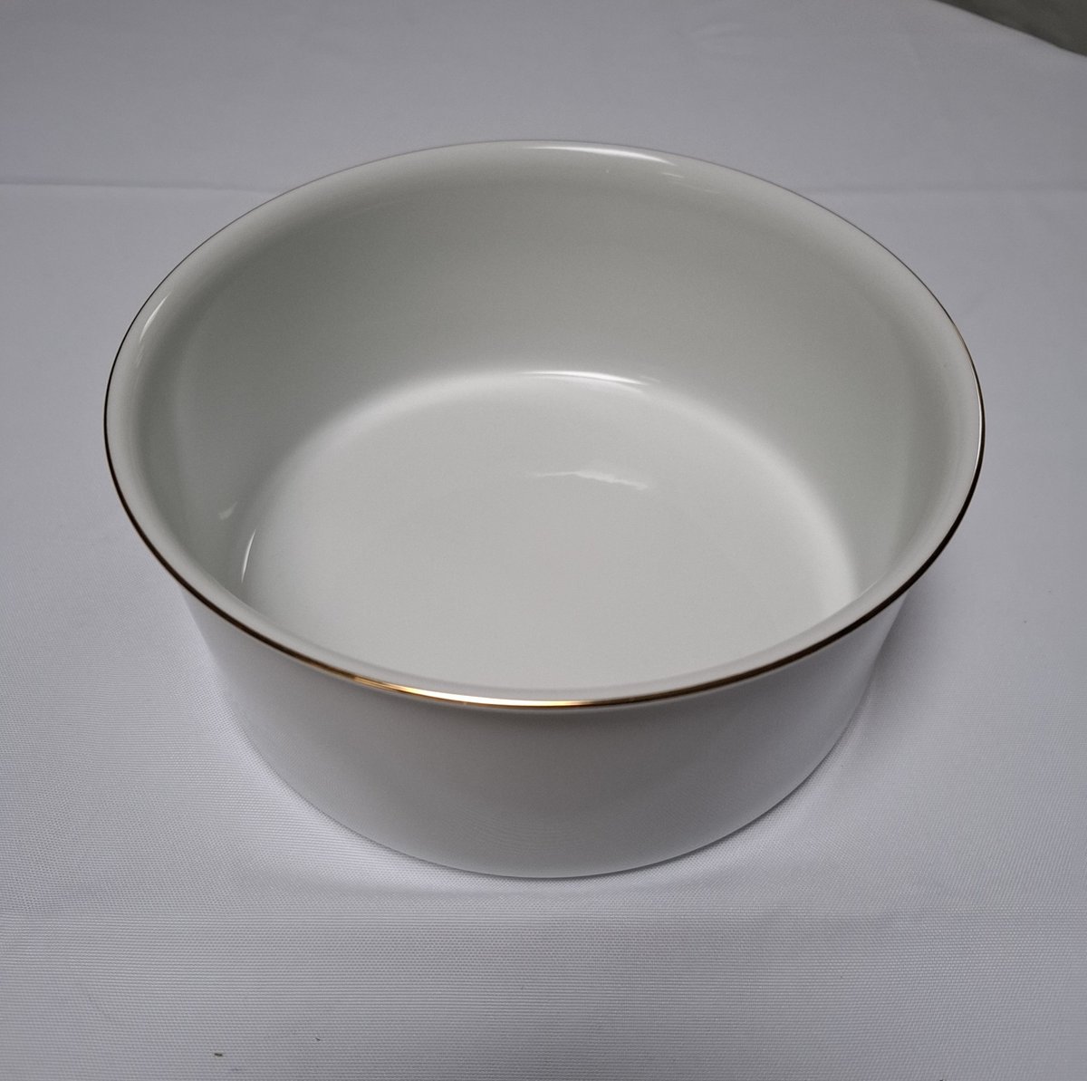 Rosenthal Thomas Medaillon goud slakom 21 cm Glansgoldband 2 mm