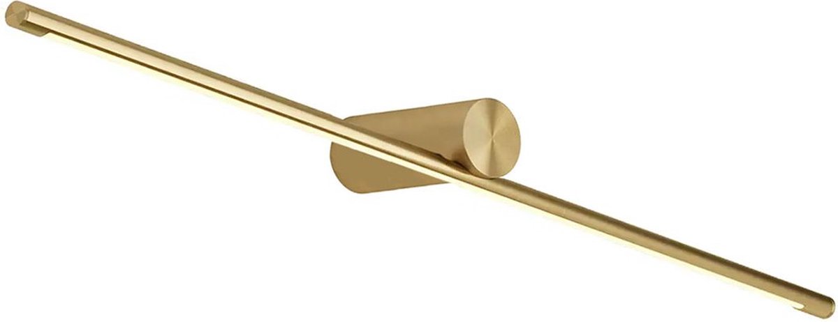 TooLight App1348 Spiegelverlichting Geborsteld Goud 60X13X5,5Cm
